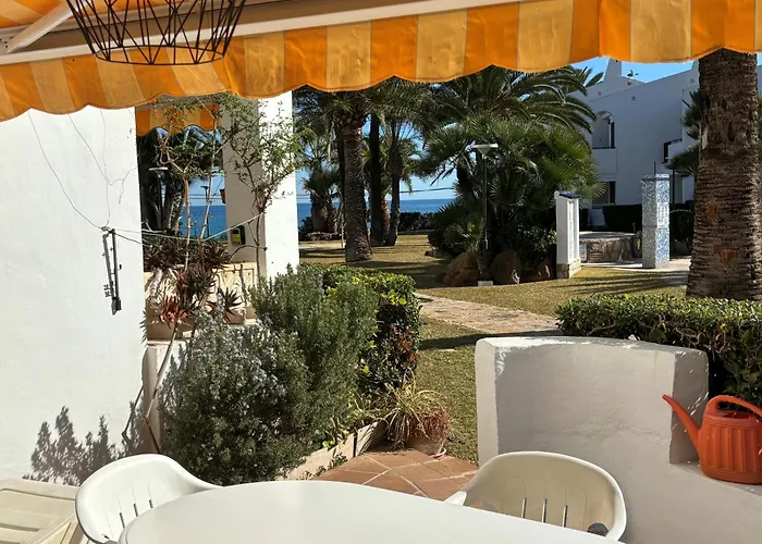 公寓 Arenes Primera Linea De Playa *